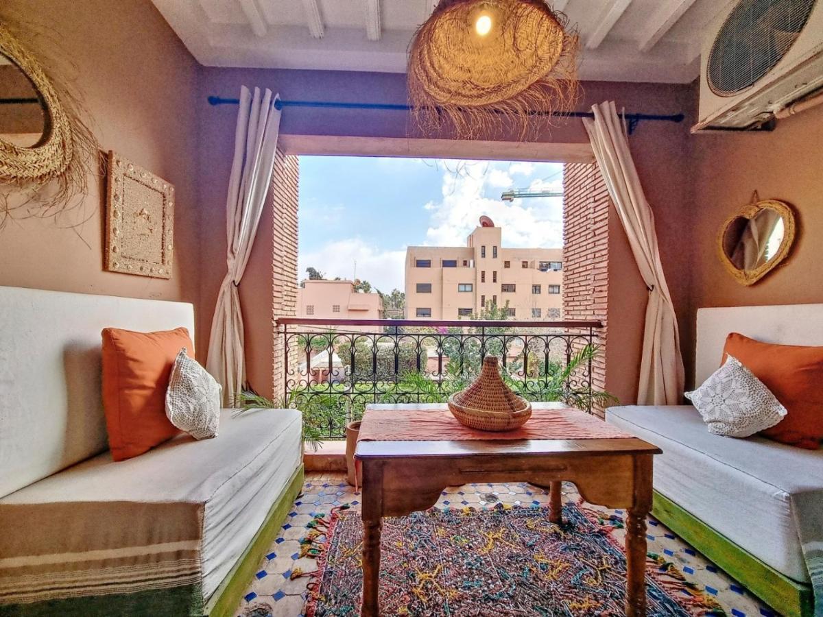 Appartement Majorelle Au Calme مراكش المظهر الخارجي الصورة