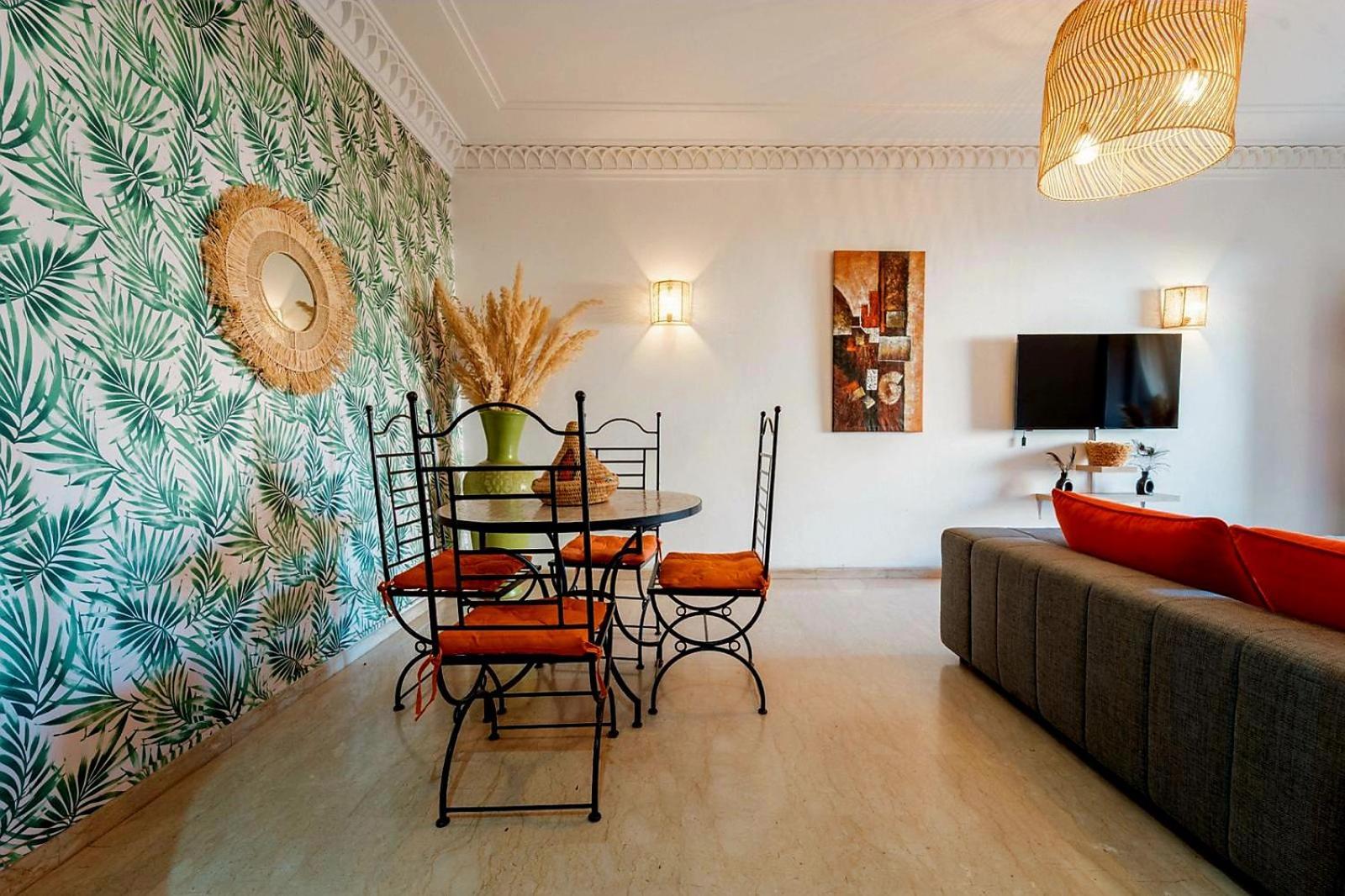 Appartement Majorelle Au Calme مراكش المظهر الخارجي الصورة